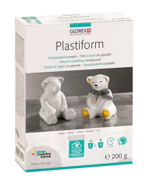 Image of Glorex Hobby Time Plastiform elfenbein Box 200g Fichte / Deutschland bei Do it + Garden von Migros
