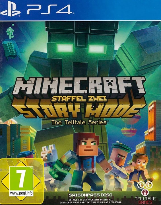 PS4 - Minecraft Story Mode - Staffel 2 Box PS4 - Minecraft Story Mode - Staffel 2 Box 785300129300 N. figura 1