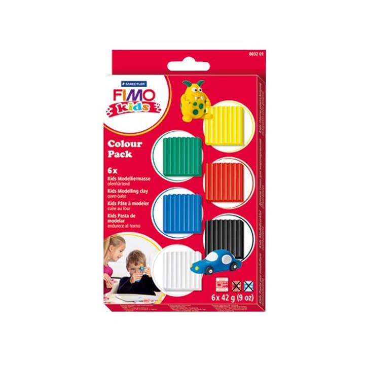 Fimo Kids materialpackung basic Kids materialpackung basic Fimo 665553700000 Bild Nr. 1