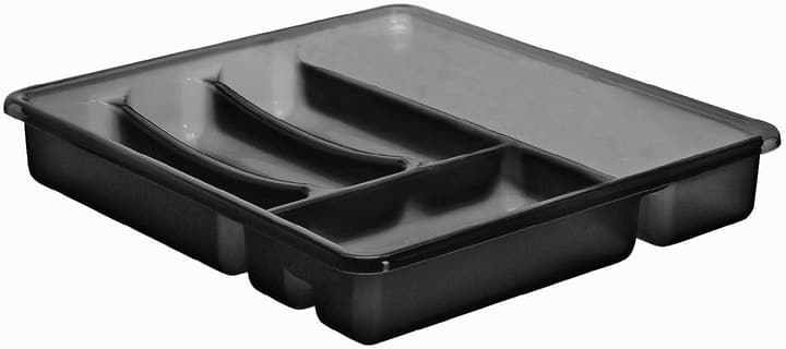 Image of Rotho BASIC Besteckkasten mit 6 Fächern, Kunststoff (PP) BPA-frei, anthrazit Küche bei Do it + Garden von Migros