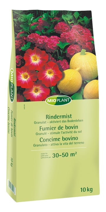 Image of Mioplant Rindermist, 10 kg Feststoffdünger bei Do it + Garden von Migros