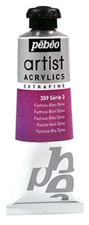 Pebeo Acrylic EF 37 ml Acrylic EF 37 ml Pebeo 663569700000 Colore Fuchsia bleu dyna N. figura 1