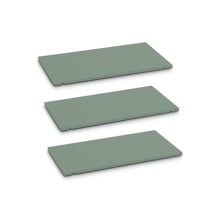 Edition Interio SEVEN Ripiano set da 3 60cm SEVEN Ripiano set da 3 60cm Edition Interio 362019649605 Dimensioni L: 60.0 cm x P: 1.4 cm x A: 35.5 cm Colore Verde N. figura 1