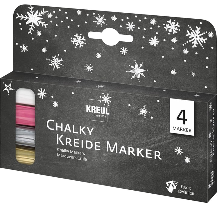 Image of KREUL Chalky Kreidemarker medium Winter 4er Set bei Do it + Garden von Migros