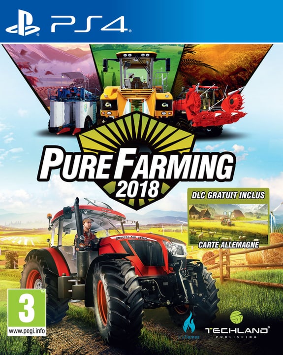 PS4 - Pure Farming 2018 Day One Edition (F) PS4 - Pure Farming 2018 Day One Edition (F) 785300131687 N. figura 1