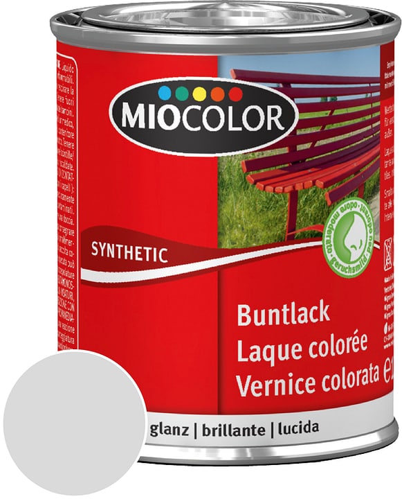 Image of Miocolor Synthetic Buntlack glanz Lichtgrau 125 ml bei Do it + Garden von Migros