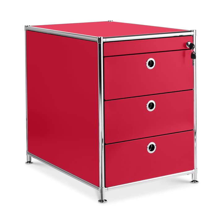 QUADRO Cassettiera QUADRO Cassettiera 364250000030 Colore Rosso Dimensioni L: 43.0 cm x P: 60.0 cm x A: 54.0 cm N. figura 1