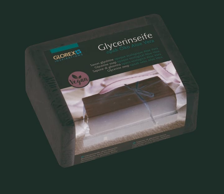 Image of Glorex Hobby Time Glycerinseife Öko Aloe Vera 500g opak Seife