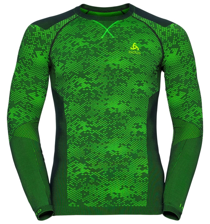 Odlo Blackcomb Evolution Warm Maillot à manches longues pour homme Blackcomb Evolution Warm Maillot à manches longues pour homme Odlo 477072300355 Couleur jaune néon Taille S Photo no. 1