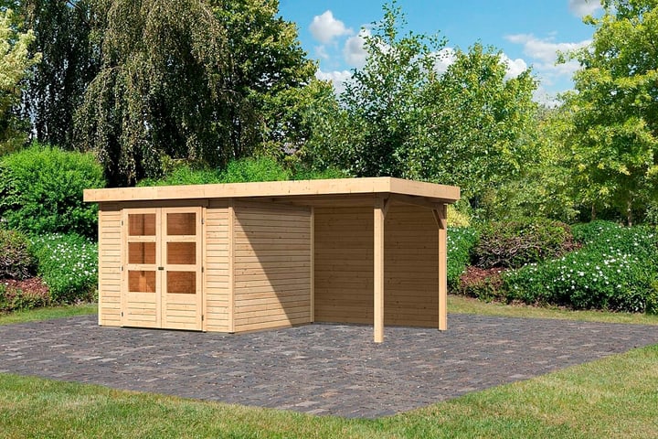 Karibu Abri de jardin Askola 3.5 set, 19 mm Cabane de jardin