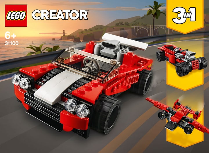 LEGO Creator 31100 Sportwagen LEGO Creator 31100 Auto sportiva LEGO Creator 31100 Sportwagen LEGO Creator 31100 Auto sportiva 748733000000 Photo no. 1