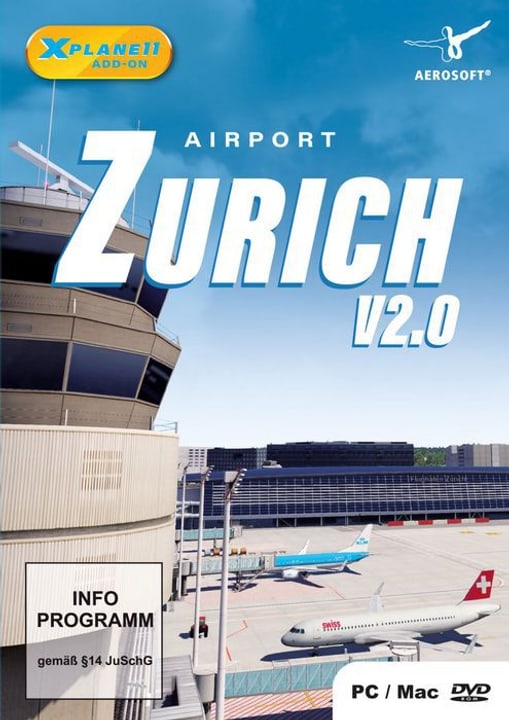 PC - Airport Zürich für X-Plane 11 D Box PC - Airport Zürich für X-Plane 11 D Box 785300133146 Photo no. 1