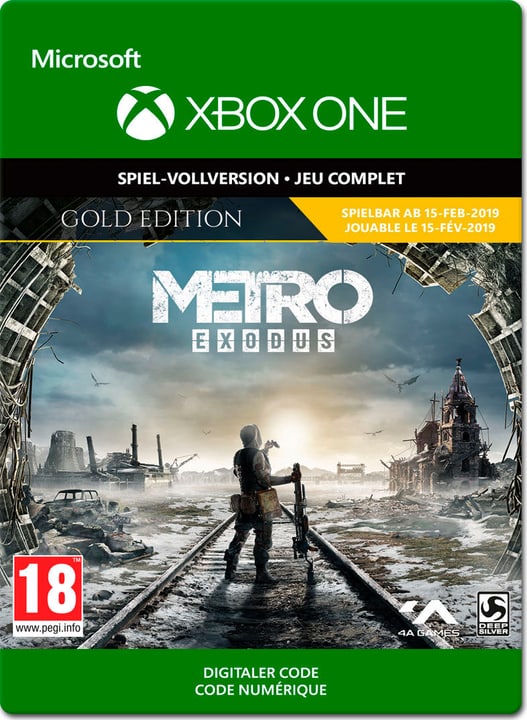 Xbox One - Metro Exodus Exodus Gold Edition Download (ESD) Xbox One - Metro Exodus Exodus Gold Edition Download (ESD) 785300141688 Bild Nr. 1