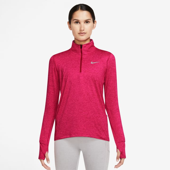 Image of Nike W Element 1/2 Zip Laufpullover rot bei Migros SportXX