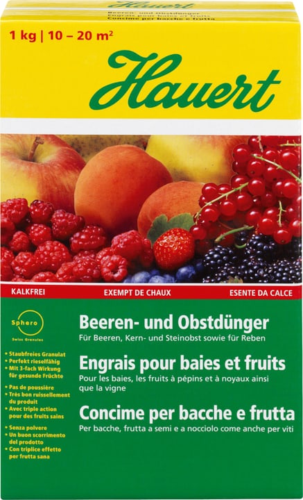 Hauert Beeren- und Obstdünger, 1 kg Beeren- und Obstdünger, 1 kg Hauert 658202200000 Bild Nr. 1