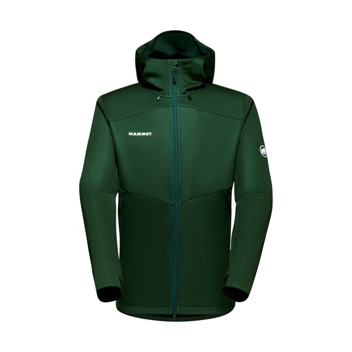 Image of Mammut Ultimate VII SO Hooded Softshelljacke dunkelgrün