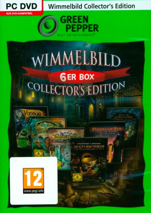 PC - Green Pepper: Wimmelbild 6er Box Collector's Edition (D) Box PC - Green Pepper: Wimmelbild 6er Box Collector's Edition (D) Box 785300135817 Bild Nr. 1