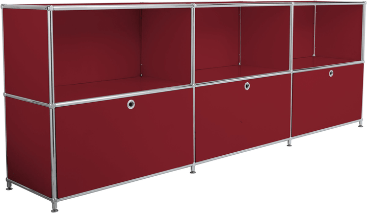 FLEXCUBE Buffet FLEXCUBE Buffet 401809600030 Dimensioni L: 227.0 cm x P: 40.0 cm x A: 80.5 cm Colore Rosso N. figura 1