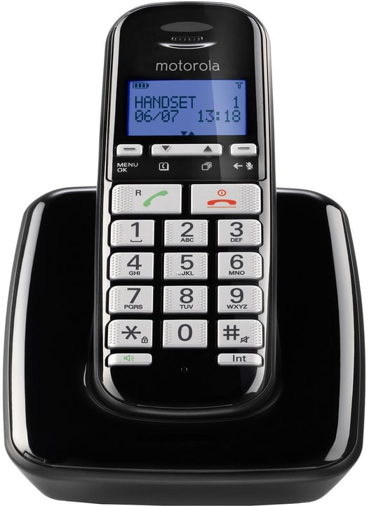 Motorola S3001 Analog noir Téléphone fixe S3001 Analog noir Téléphone fixe Motorola 785300138447 Photo no. 1