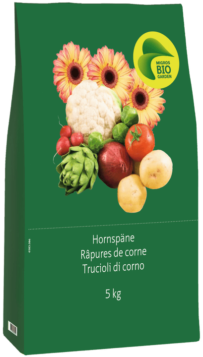 Migros-Bio Garden Hornspäne, 5 kg Hornspäne, 5 kg Migros-Bio Garden 658308600000 Bild Nr. 1
