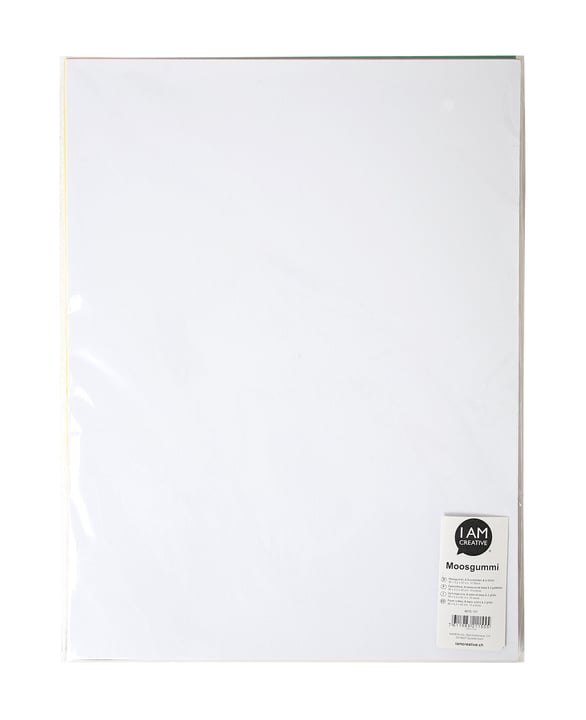 Image of Moosgummi Set 30 x 40 cm, 8 Grundfarben & 2 Glitter bei Do it + Garden von Migros