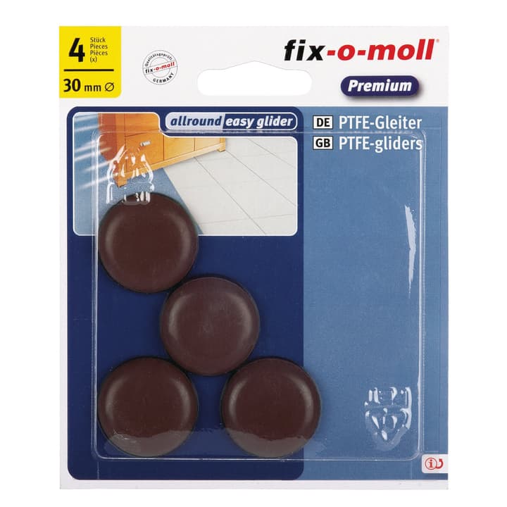 Image of Fix-O-Moll Universalgleiter 5 mm / Ø 30 4 x
