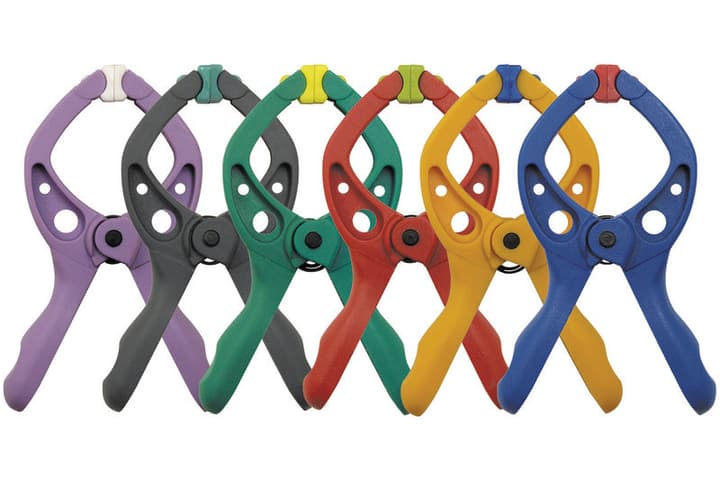 Image of Wolfcraft Federzwinge Microfix 30mm 4x Klemmen bei Do it + Garden von Migros