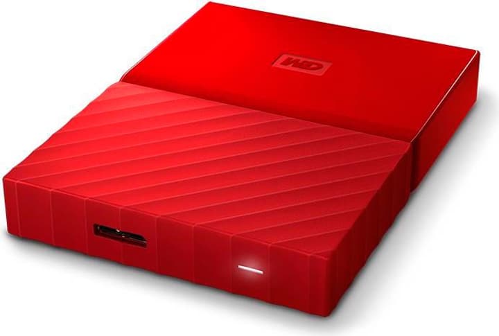 Western Digital My Passport 1TB Externe Festplatte 2.5'' rot HDD Extern My Passport 1TB Externe Festplatte 2.5'' rot HDD Extern Western Digital 785300124407 Bild Nr. 1