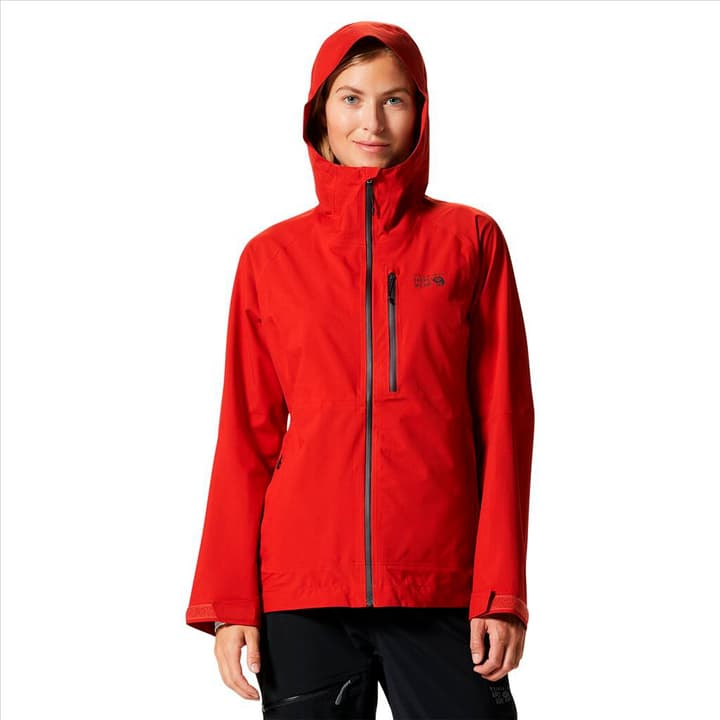 Image of Mountain Hardwear W Stretch Ozonic Jacket Regenjacke rot