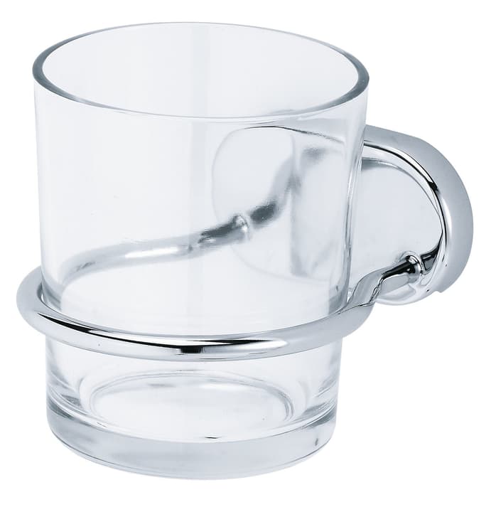Image of Glashalter einfach Lima, chrom