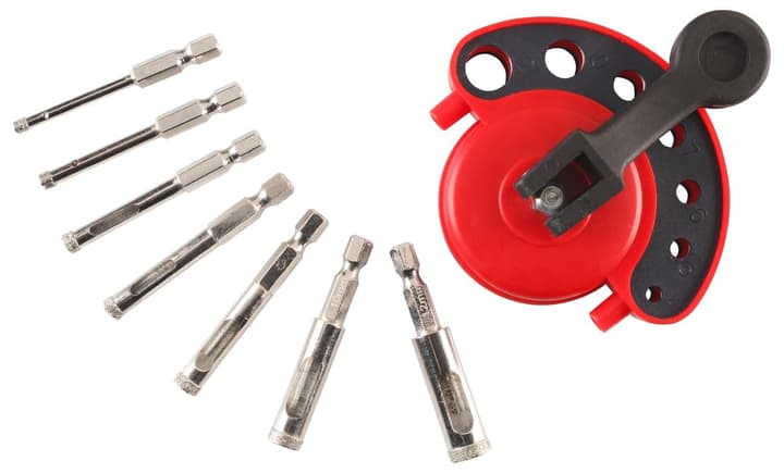 kwb Lochsägen-Set DIAMANT, 8-tlg., ø 4-12 mm Lochsägen-Set DIAMANT, 8-tlg., ø 4-12 mm kwb 616228700000 Bild Nr. 1
