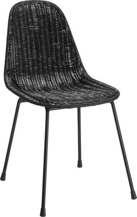 ZENGA Chaise ZENGA Chaise 402354400020 Dimensions L: 47.0 cm x P: 57.0 cm x H: 80.0 cm Couleur Noir Photo no. 1