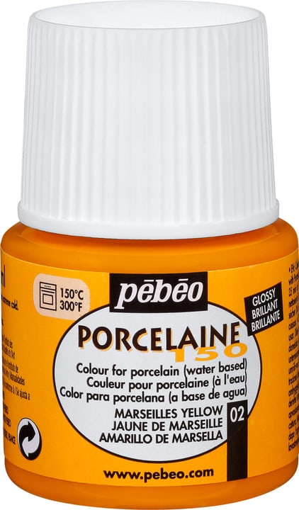 Pebeo Pébéo Porcelaine 150 marseille yellow 02 Pébéo Porcelaine 150 marseille yellow 02 Pebeo 663506802402 Colore Giallo Marsiglia N. figura 1