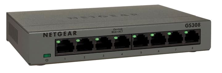 Netgear GS308-100PES 8-Port Switch GS308-100PES 8-Port Switch Netgear 785300124212 Bild Nr. 1