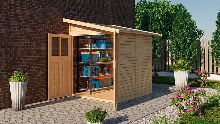 Karibu Abri de jardin Wandlitz 2, 19 mm Cabane de jardin