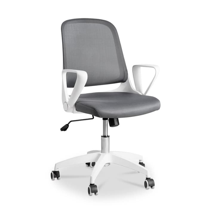 HERBIE Chaise de bureau pivotante HERBIE Chaise de bureau pivotante 364004615202 Dimensions L: 60.0 cm x P: 53.5 cm x H: 93.0 cm Couleur Blanc Photo no. 1
