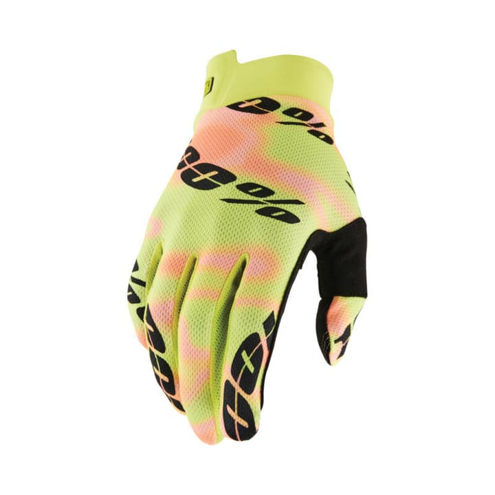 Image of 100% iTrack Bike-Handschuhe zitronengelb