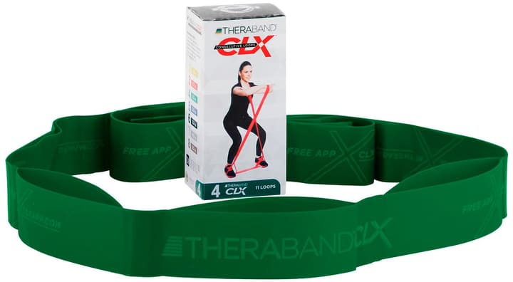 Image of TheraBand Theraband CLX 4 Fitnessband grün
