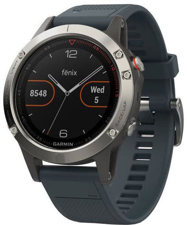 Garmin GPS Fenix 5 - Blau/Silber Smartwatch GPS Fenix 5 - Blau/Silber Smartwatch Garmin 785300132743 Bild Nr. 1