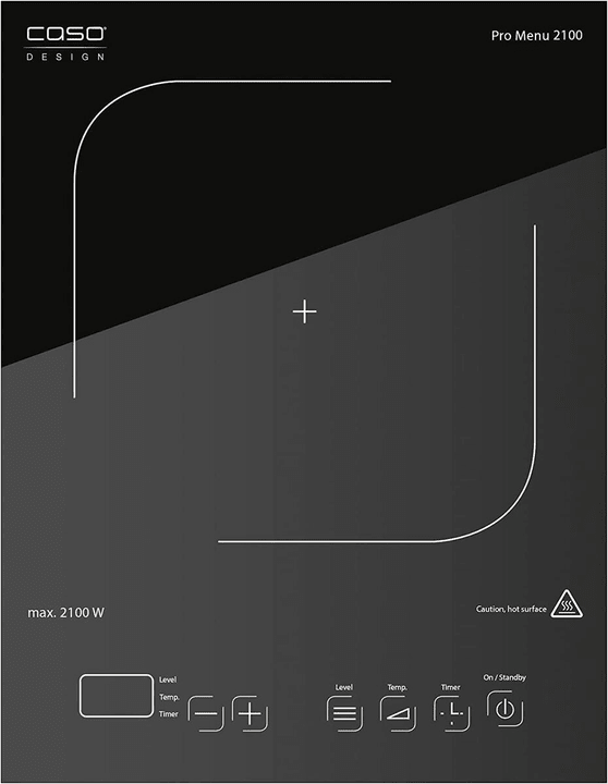 Image of Caso Pro Menu 2100 W Kochplatte