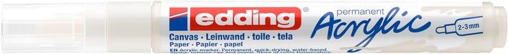 Image of edding Acrylmarker 5100, medium, verkehrsweiss bei Do it + Garden von Migros