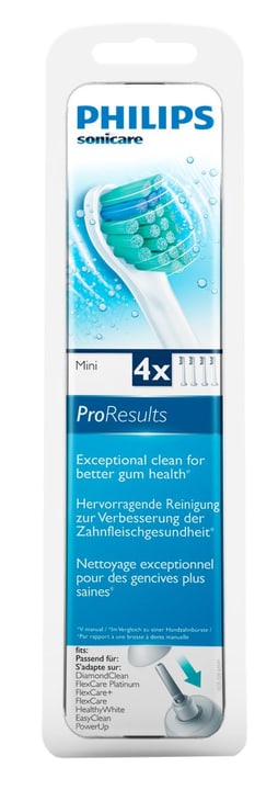 Philips HX6024/07 Sonicare 4er Brosses de rechange HX6024/07 Sonicare 4er Brosses de rechange Philips 717915200000 Photo no. 1