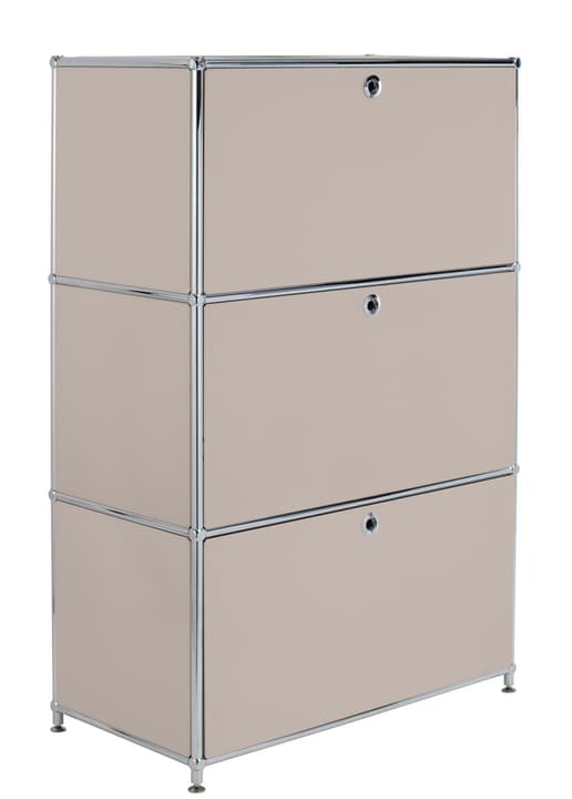 FLEXCUBE Highboard FLEXCUBE Highboard 401808700088 Grösse B: 77.0 cm x T: 40.0 cm x H: 118.0 cm Farbe Taupe Bild Nr. 1