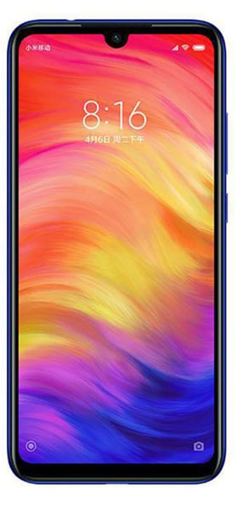 Redmi Note 7 bleu Smartphone Redmi Note 7 bleu Smartphone 785300143085 Photo no. 1