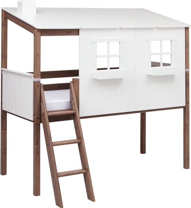 Flexa TREE HOUSE Intera casa sull'albero con letto semi-alto TREE HOUSE Intera casa sull'albero con letto semi-alto Flexa 404986000000 Dimensioni L: 149.0 cm x P: 210.0 cm x A: 198.0 cm Colore Terra N. figura 1