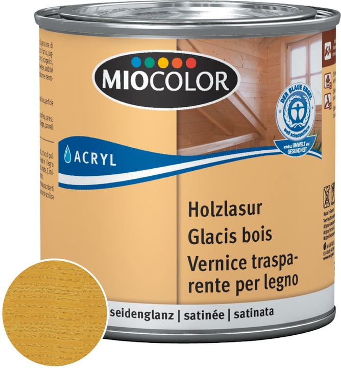 Image of Miocolor Acryl Holzlasur Kiefer 375 ml bei Do it + Garden von Migros