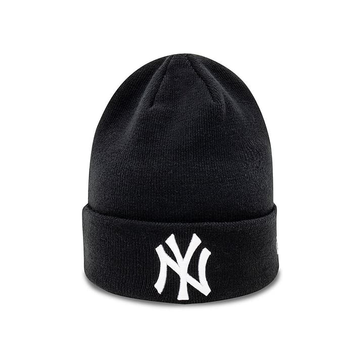 Image of New Era MLB Essential Cuff Beanie NEW York Yankees Mütze schwarz