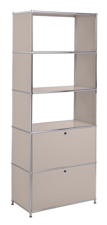 FLEXCUBE Regal FLEXCUBE Regal 401815510588 Grösse B: 77.0 cm x T: 40.0 cm x H: 193.0 cm Farbe Taupe Bild Nr. 1
