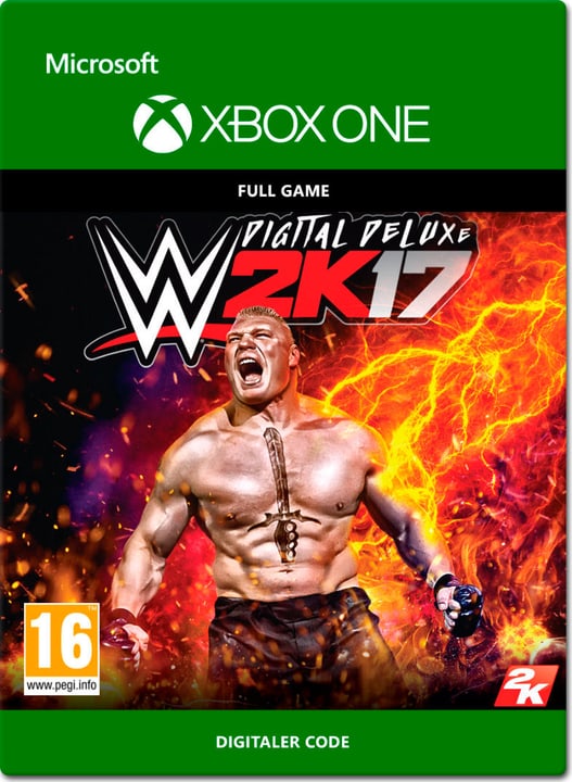 Xbox One - WWE 2K17 Digital Deluxe Download (ESD) Xbox One - WWE 2K17 Digital Deluxe Download (ESD) 785300137345 Bild Nr. 1