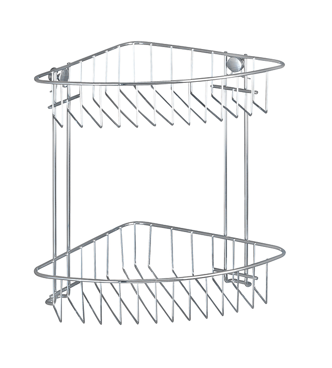 Image of WENKO Eckregal 2 Etagen Classic bei Do it + Garden von Migros